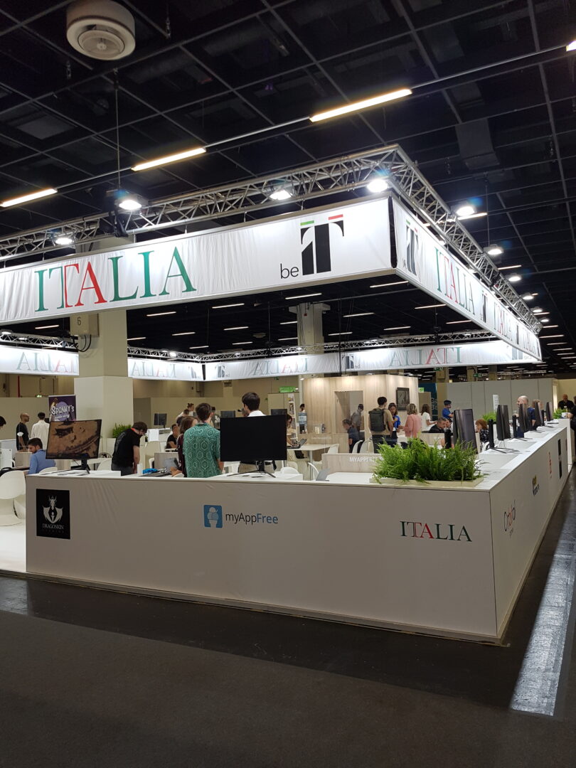 Italy stand